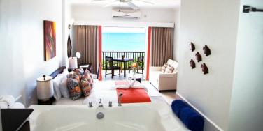Sunset Oceanview Junior Suite, Calabesh Cove, St Lucia